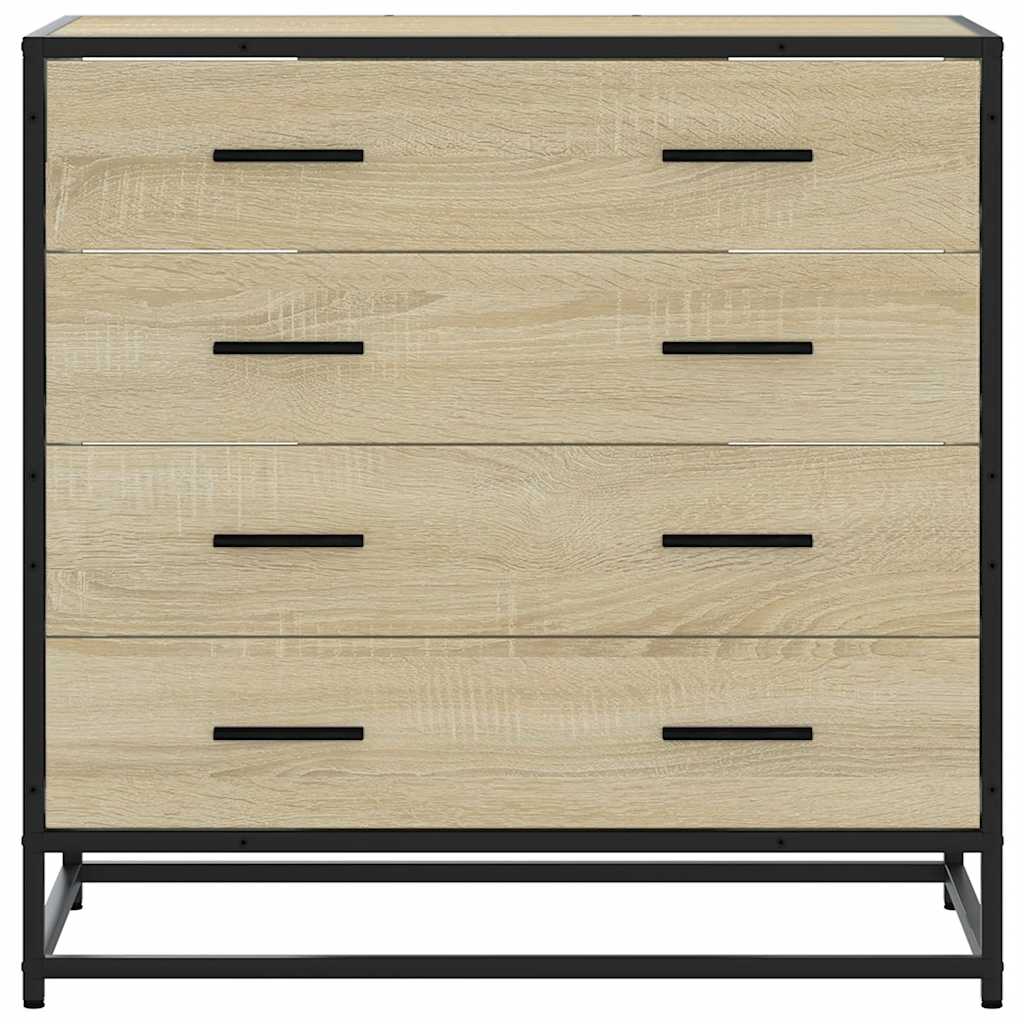 Commode chêne sonoma 70x41x70 cm bois d'ingénierie - XIOS