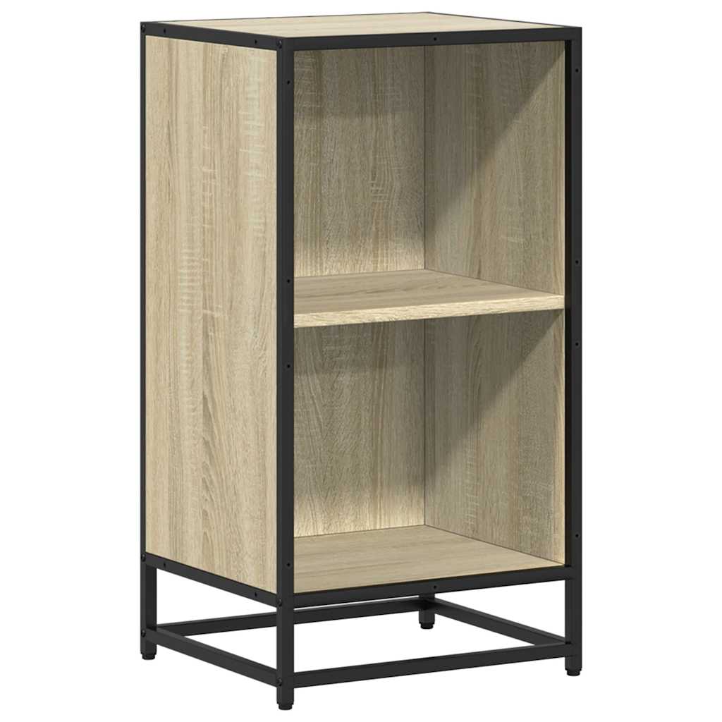 Bibliothèque chêne sonoma 40x35x76 cm bois d'ingénierie - XIOS
