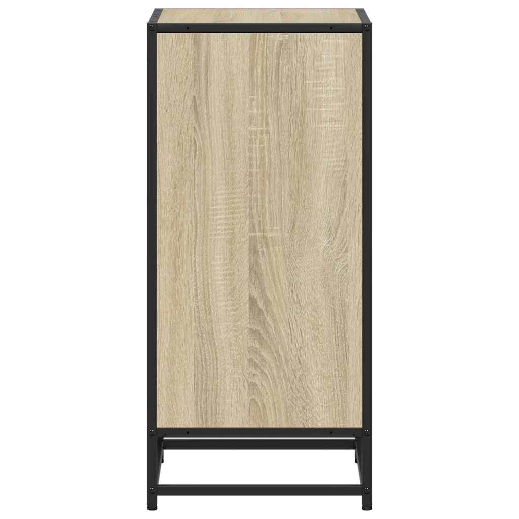 Bibliothèque chêne sonoma 40x35x76 cm bois d'ingénierie - XIOS