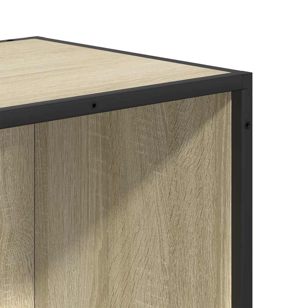 Bibliothèque chêne sonoma 40x35x76 cm bois d'ingénierie - XIOS