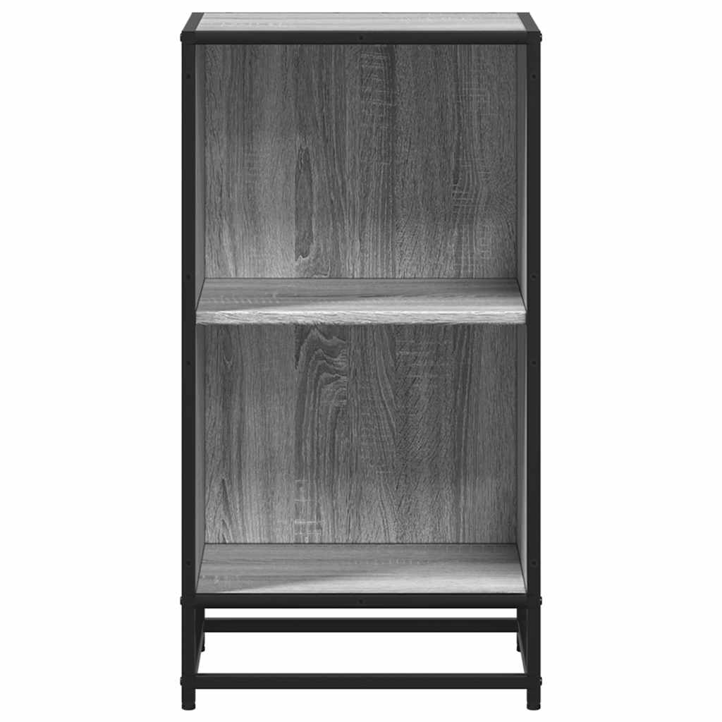 Bibliothèque sonoma gris 40x35x76 cm bois d'ingénierie - XIOS