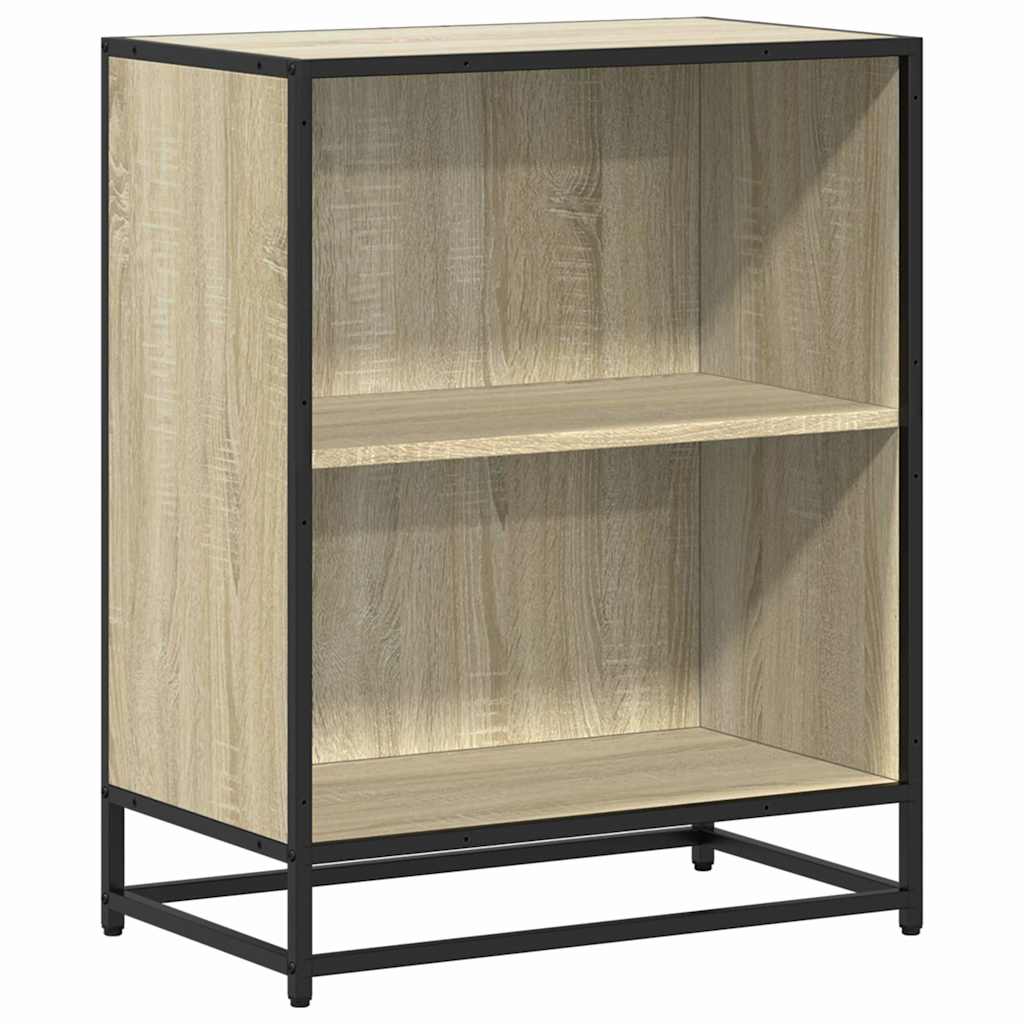 Bibliothèque chêne sonoma 60x35x76 cm bois d'ingénierie - XIOS