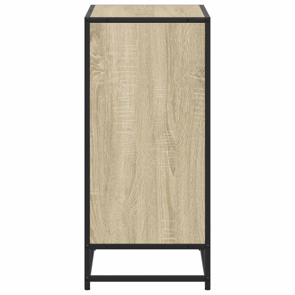 Bibliothèque chêne sonoma 60x35x76 cm bois d'ingénierie - XIOS