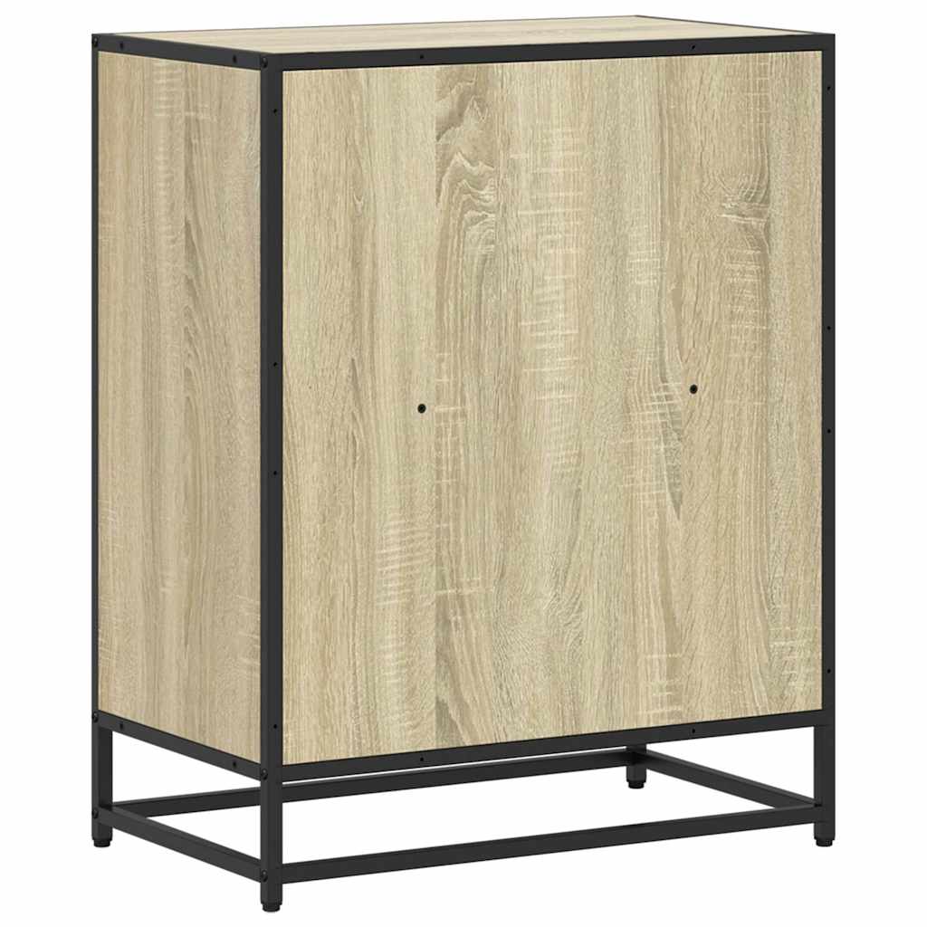Bibliothèque chêne sonoma 60x35x76 cm bois d'ingénierie - XIOS