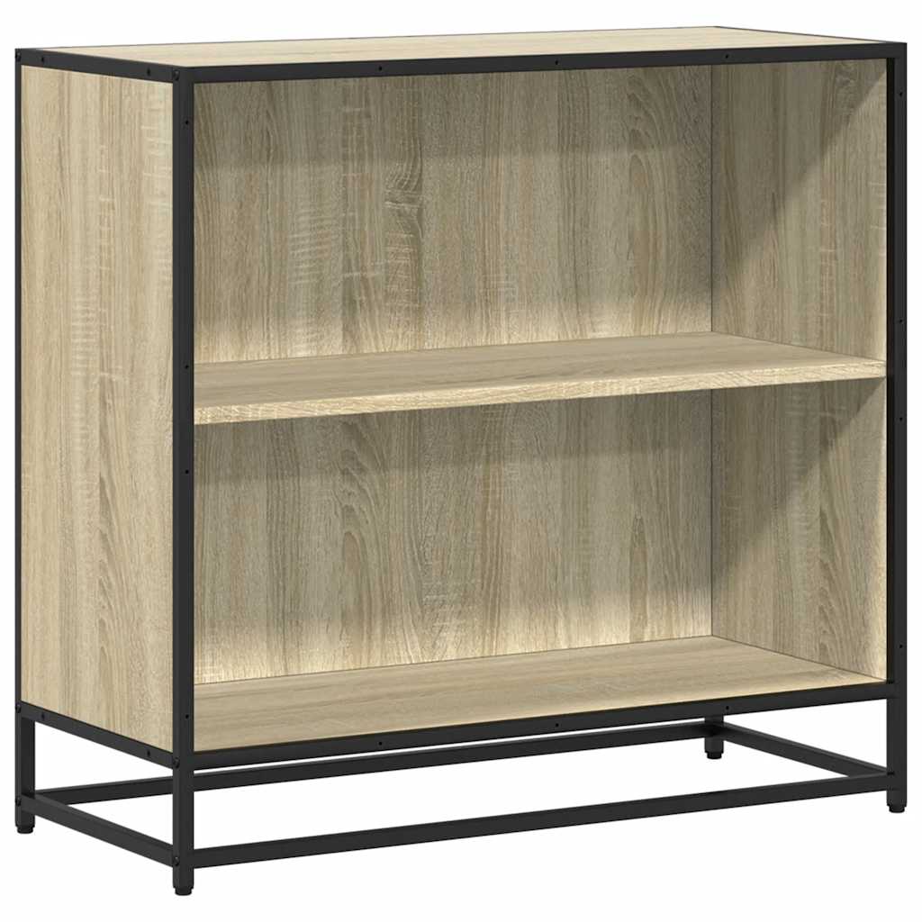 Bibliothèque chêne sonoma 80,5x35x76 cm bois d'ingénierie - XIOS