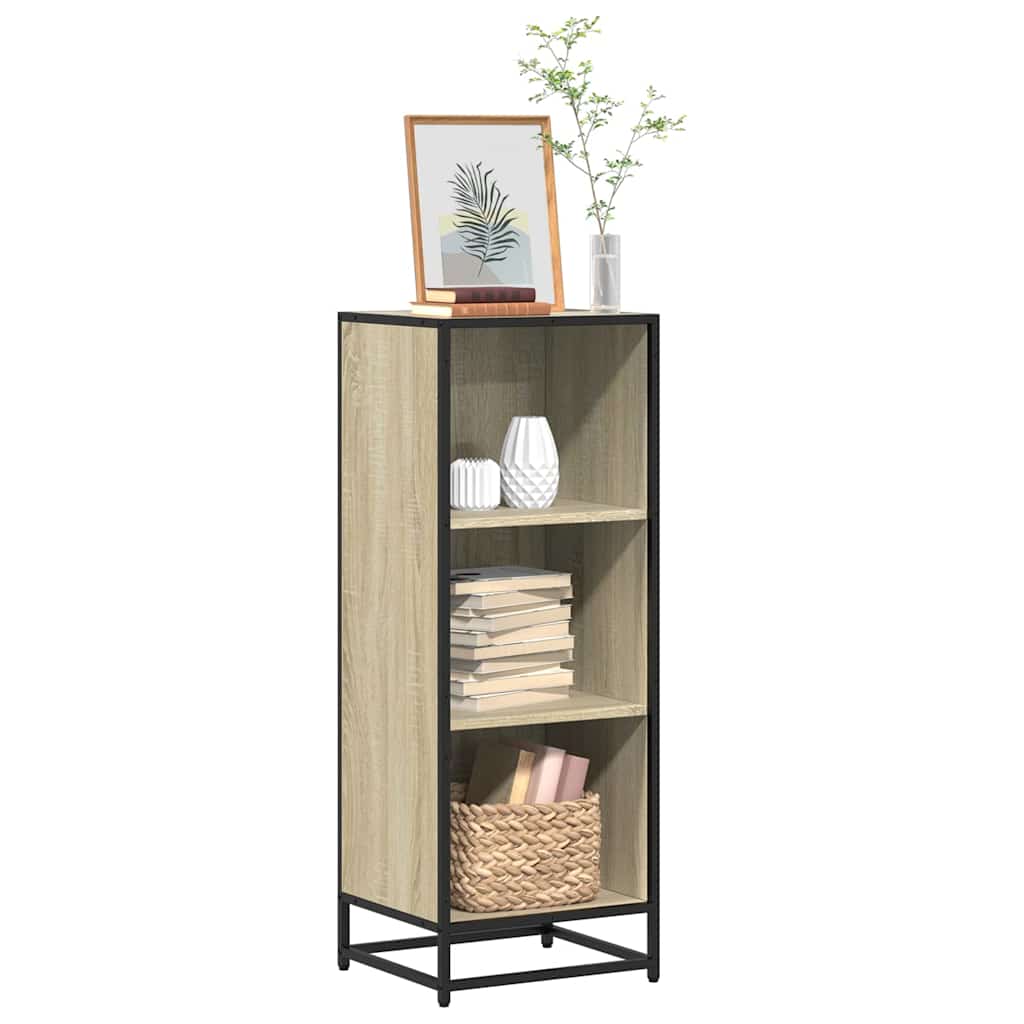 Bibliothèque chêne sonoma 40x35x107,5 cm bois d'ingénierie - XIOS