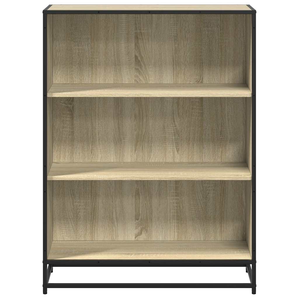 Bibliothèque chêne sonoma 80,5x35x107,5 cm bois d'ingénierie - XIOS