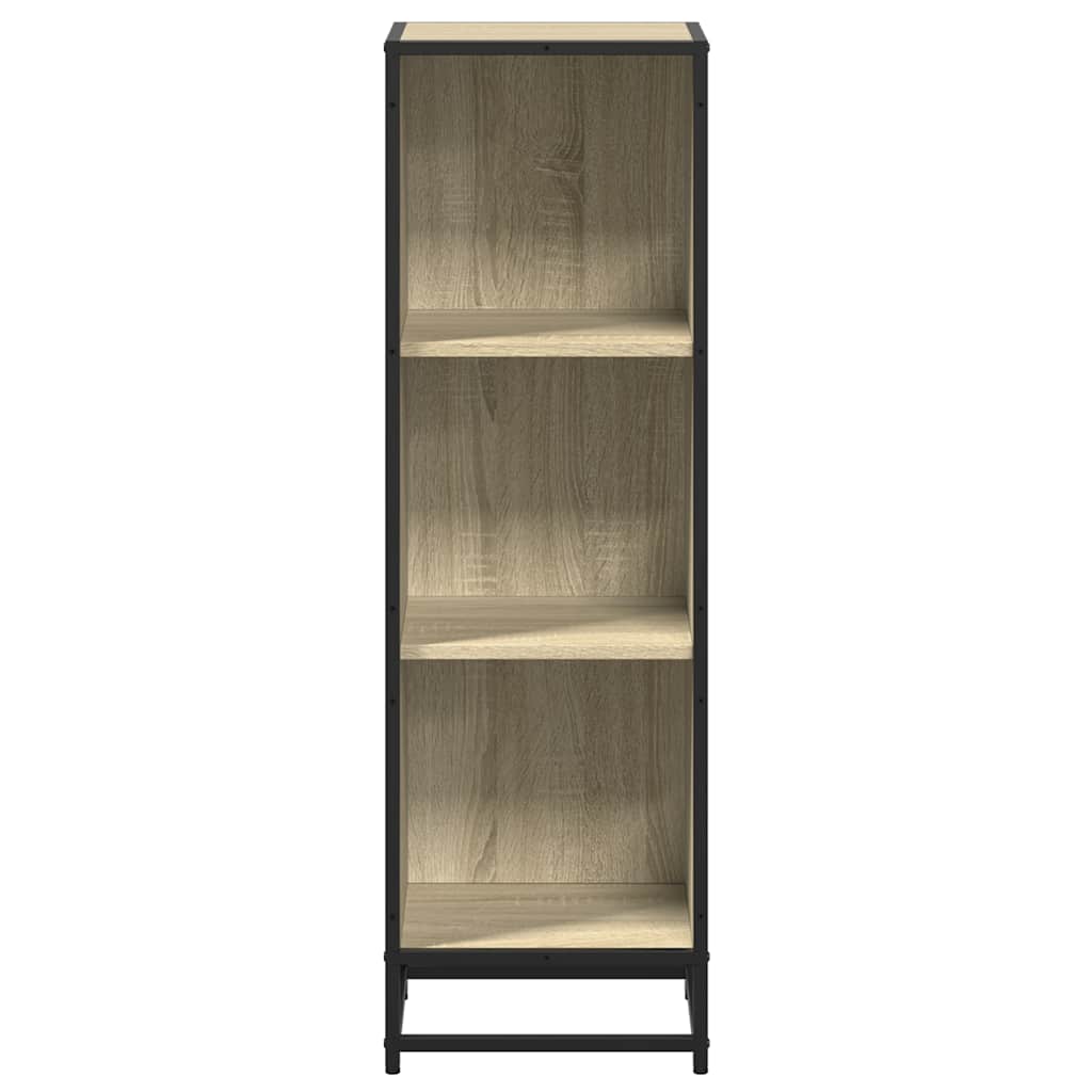 Bibliothèque chêne sonoma 33,5x33x107,5 cm bois d'ingénierie - XIOS