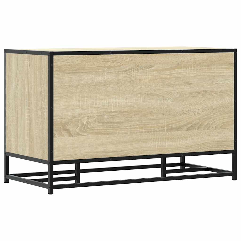 Banc à chaussures chêne sonoma bois d'ingénierie et métal - XIOS