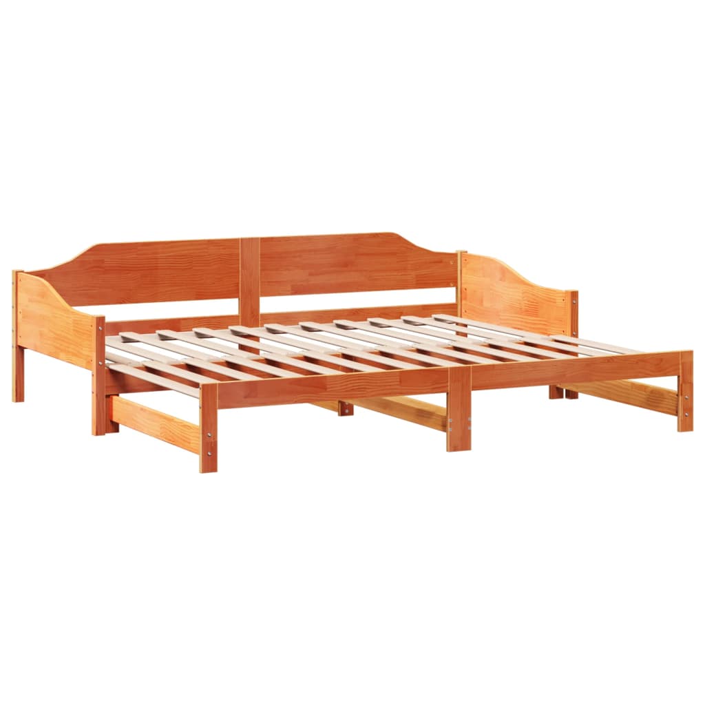 Lit de jour et lit gigogne sans matelas 80x200 cm bois massif - XIOS