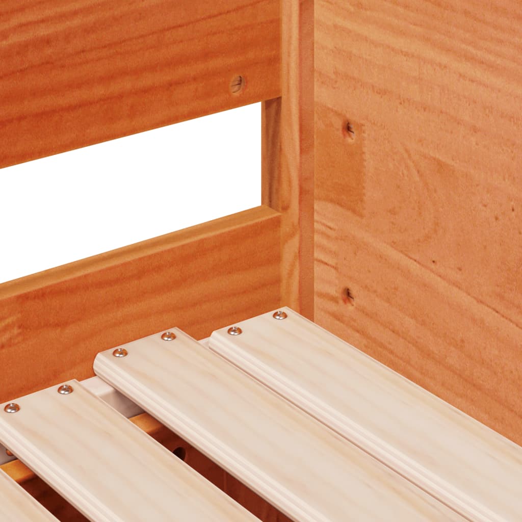 Lit de jour et lit gigogne sans matelas 90x200 cm bois massif - XIOS