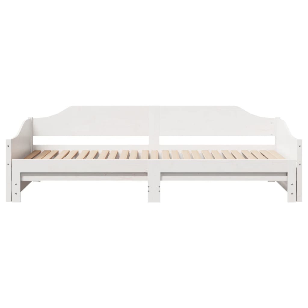 Lit de jour et lit gigogne sans matelas 90x190 cm bois massif - XIOS