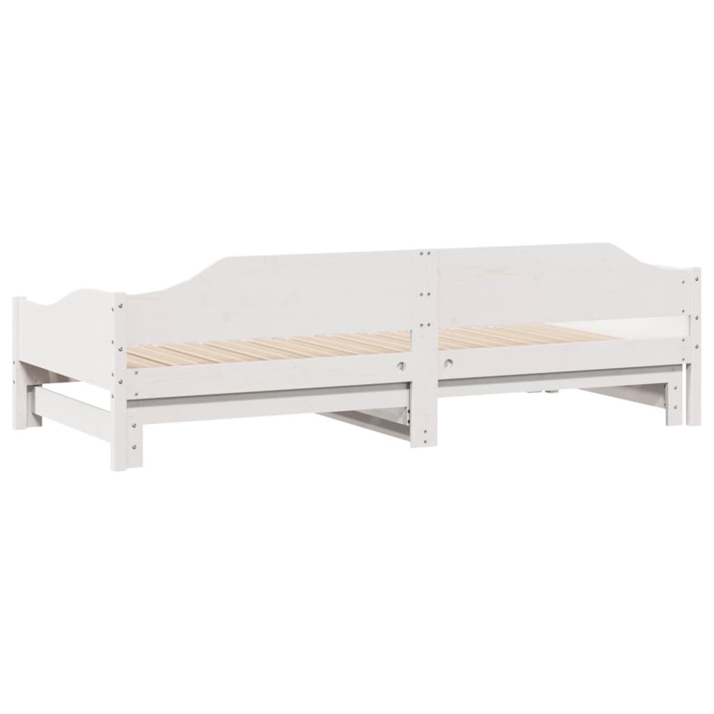 Lit de jour et lit gigogne sans matelas 90x190 cm bois massif - XIOS