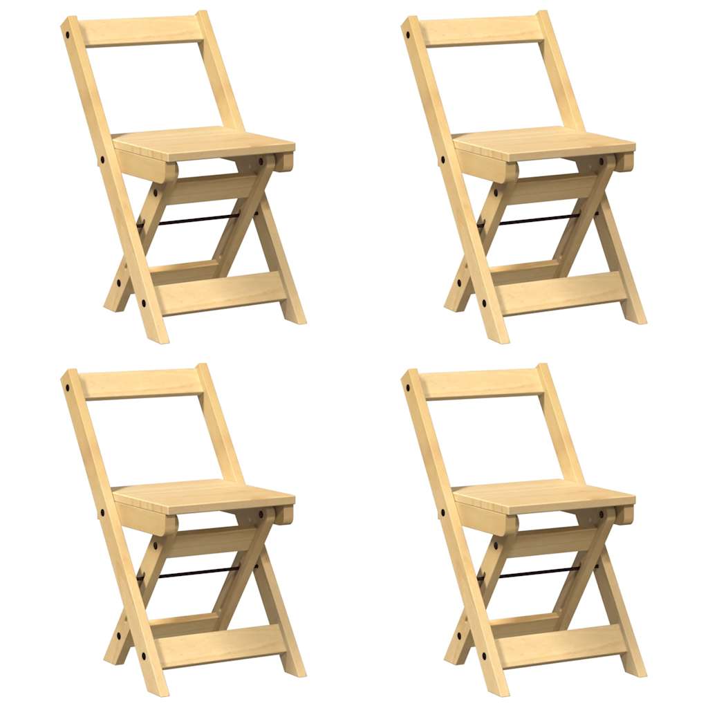 Ensemble à manger papillon 5 pcs Corona pliable cire marron pin - XIOS