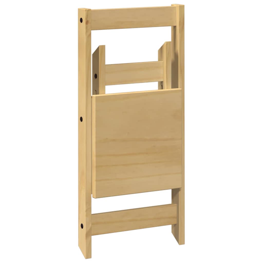 Ensemble à manger papillon 5 pcs Corona pliable cire marron pin - XIOS