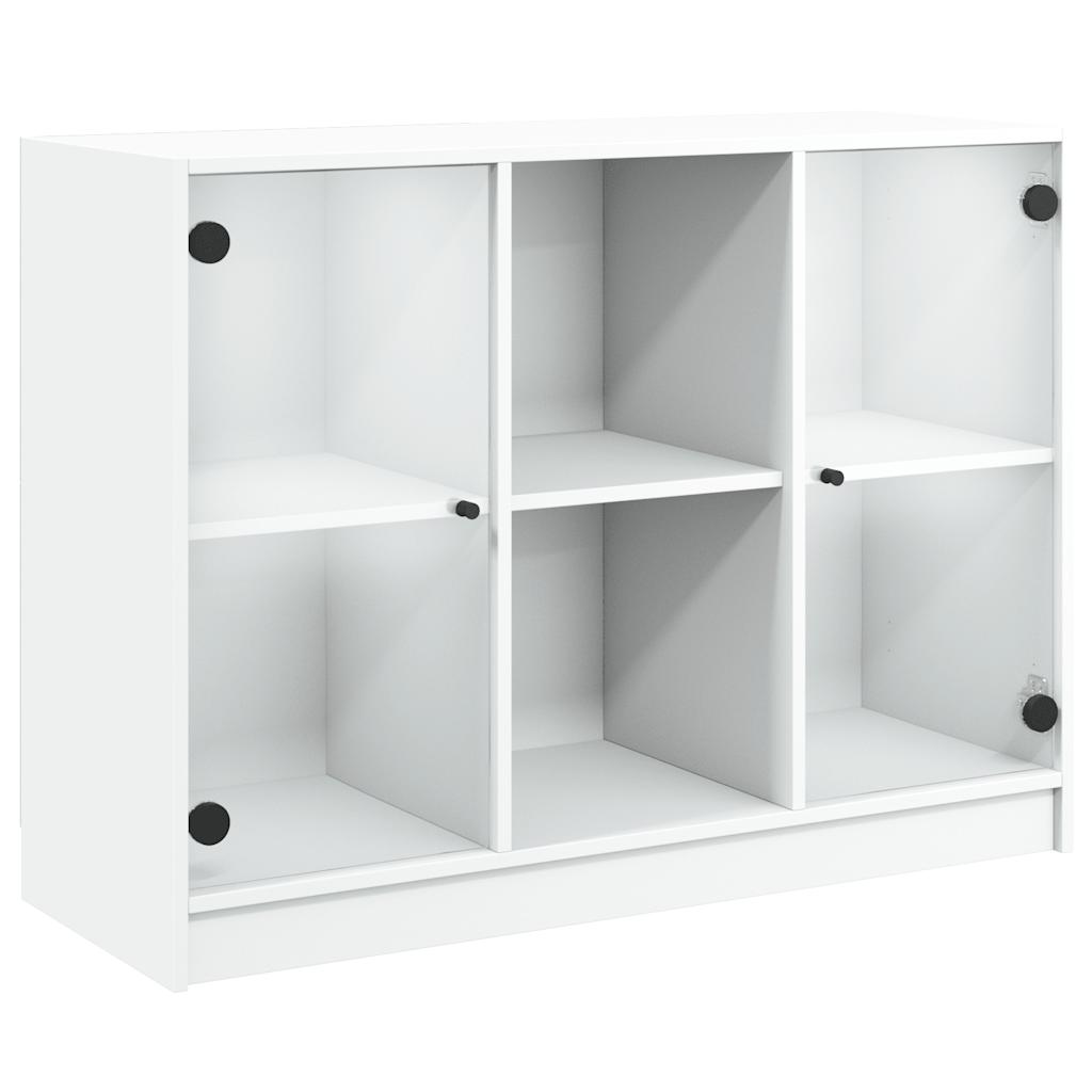Buffet blanc 102x37x75,5 cm bois d'ingénierie - XIOS