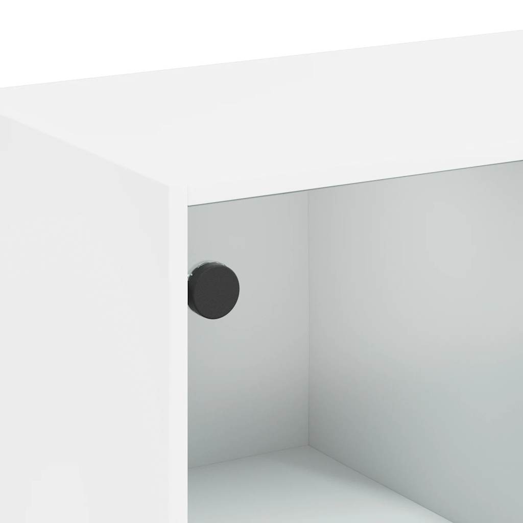 Buffet blanc 102x37x75,5 cm bois d'ingénierie - XIOS