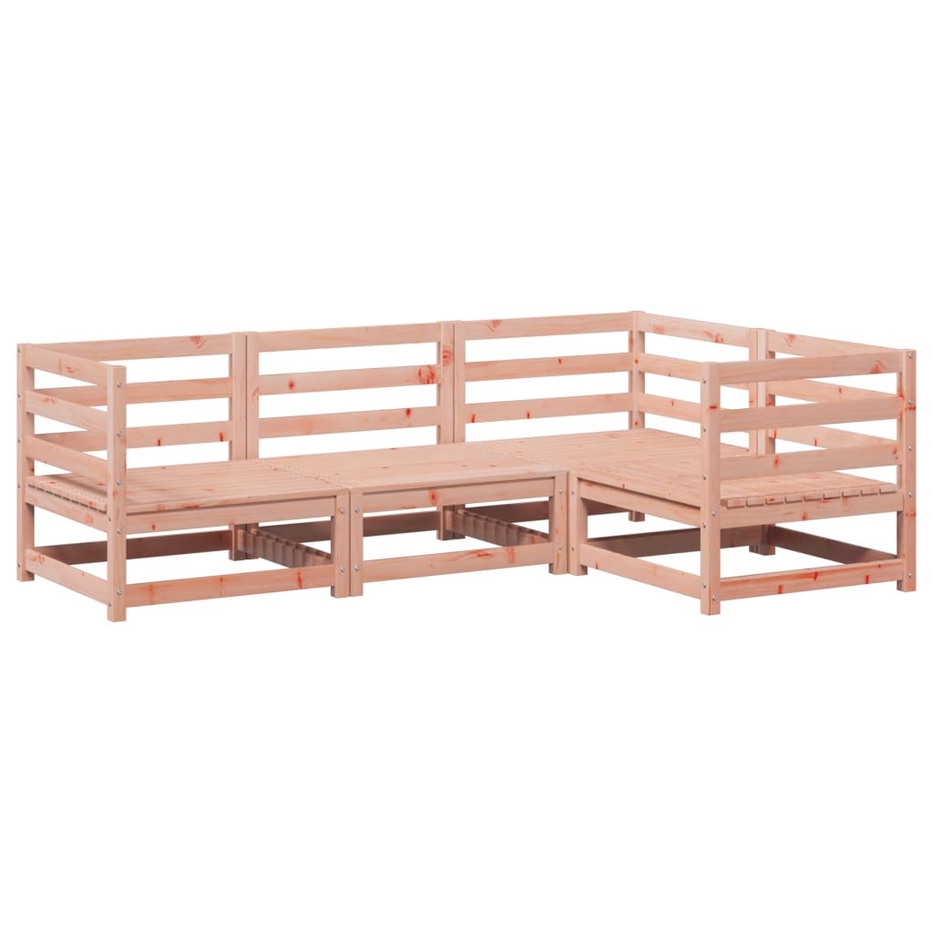 Salon de jardin 4 pcs bois massif sapin de douglas - XIOS