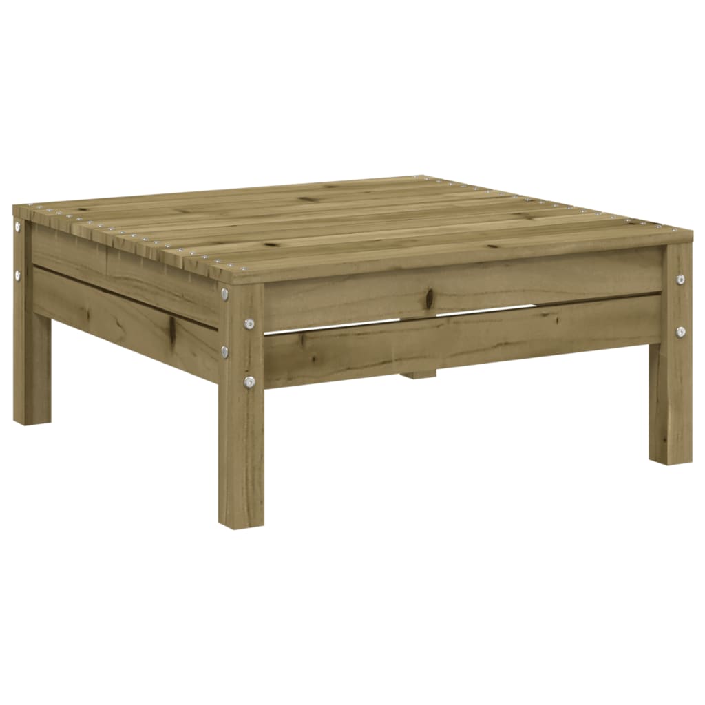 Salon de jardin 5 pcs avec coussins bois de pin imprégné - XIOS