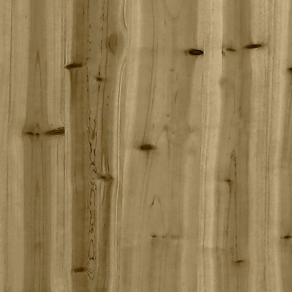 Salon de jardin 9 pcs bois de pin imprégné - XIOS
