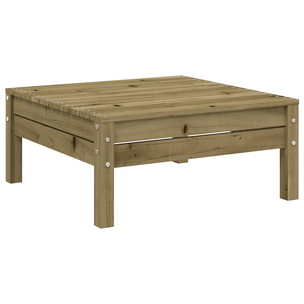 Salon de jardin 7 pcs avec coussins bois de pin imprégné - XIOS
