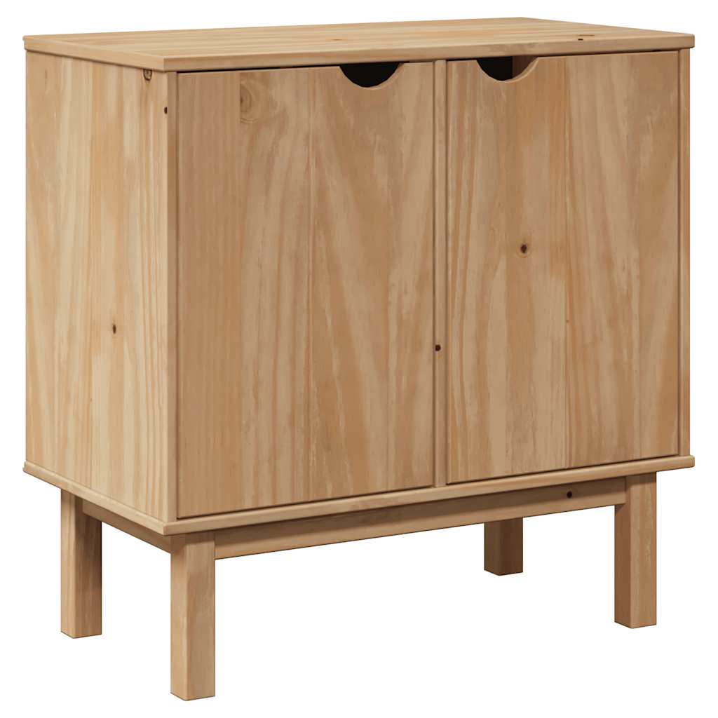 Armoire de couloir OTTA 75x40x75 cm bois de pin massif - XIOS