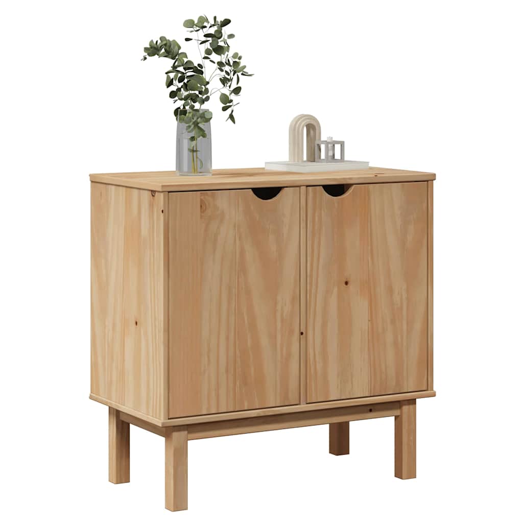 Armoire de couloir OTTA 75x40x75 cm bois de pin massif - XIOS