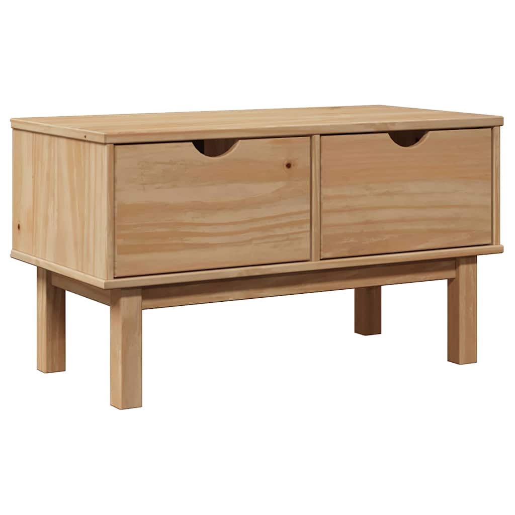 Banc de couloir OTTA 80x40x45 cm bois de pin massif - XIOS