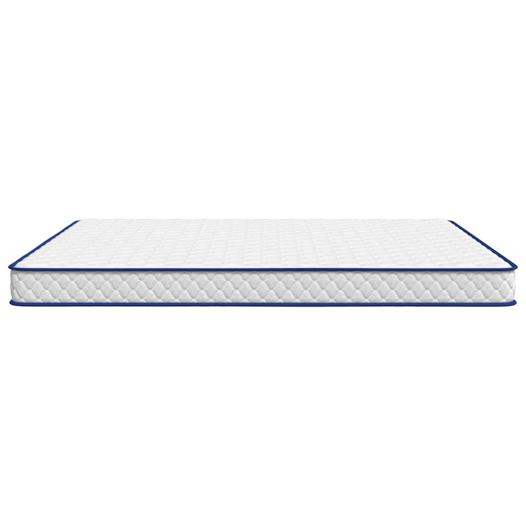 Matelas en mousse à mémoire de forme blanc 200x200x17 cm doux