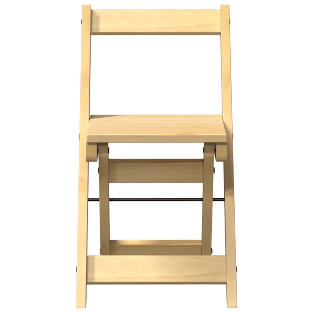 Chaises à manger pliables lot de 4 Corona bois massif de pin - XIOS