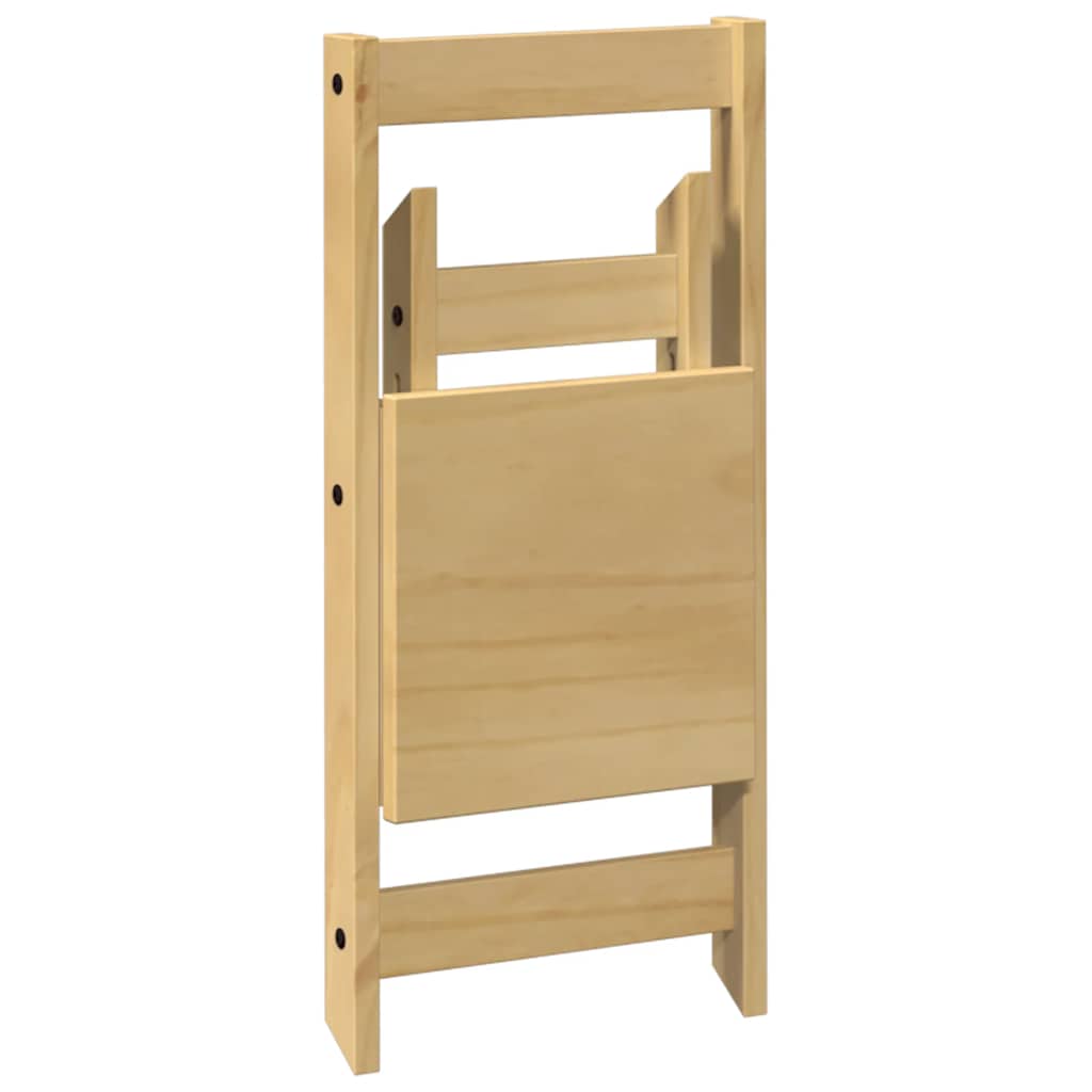 Chaises à manger pliables lot de 4 Corona bois massif de pin - XIOS