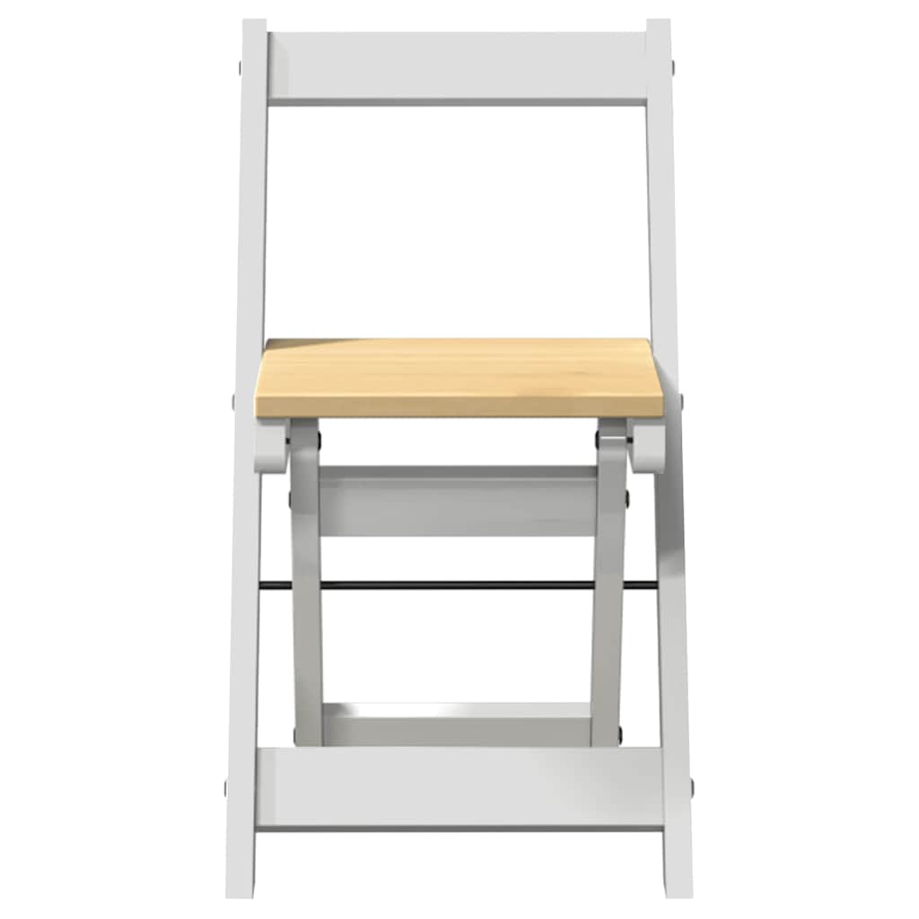 Chaises à manger pliables lot de 4 Corona bois massif de pin - XIOS