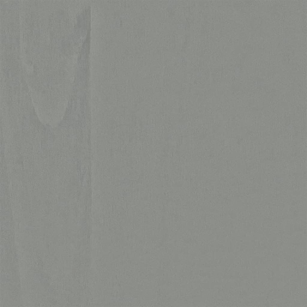 Table à manger papillon pliable Corona gris bois de pin massif - XIOS