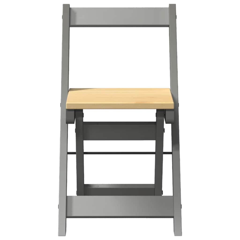 Chaises à manger pliables lot de 4 Corona bois de pin massif - XIOS
