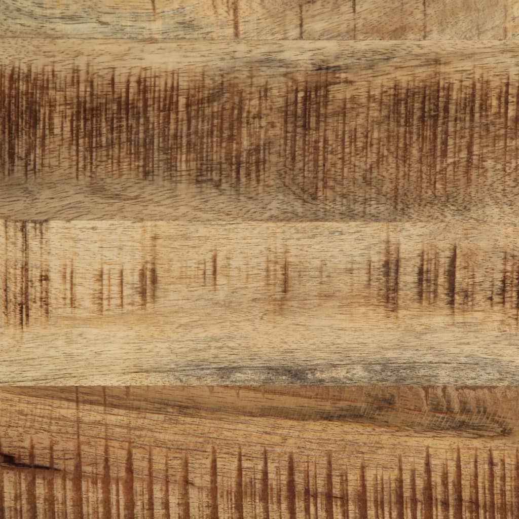 Meuble TV 100x42x40 cm bois massif de manguier brut - XIOS