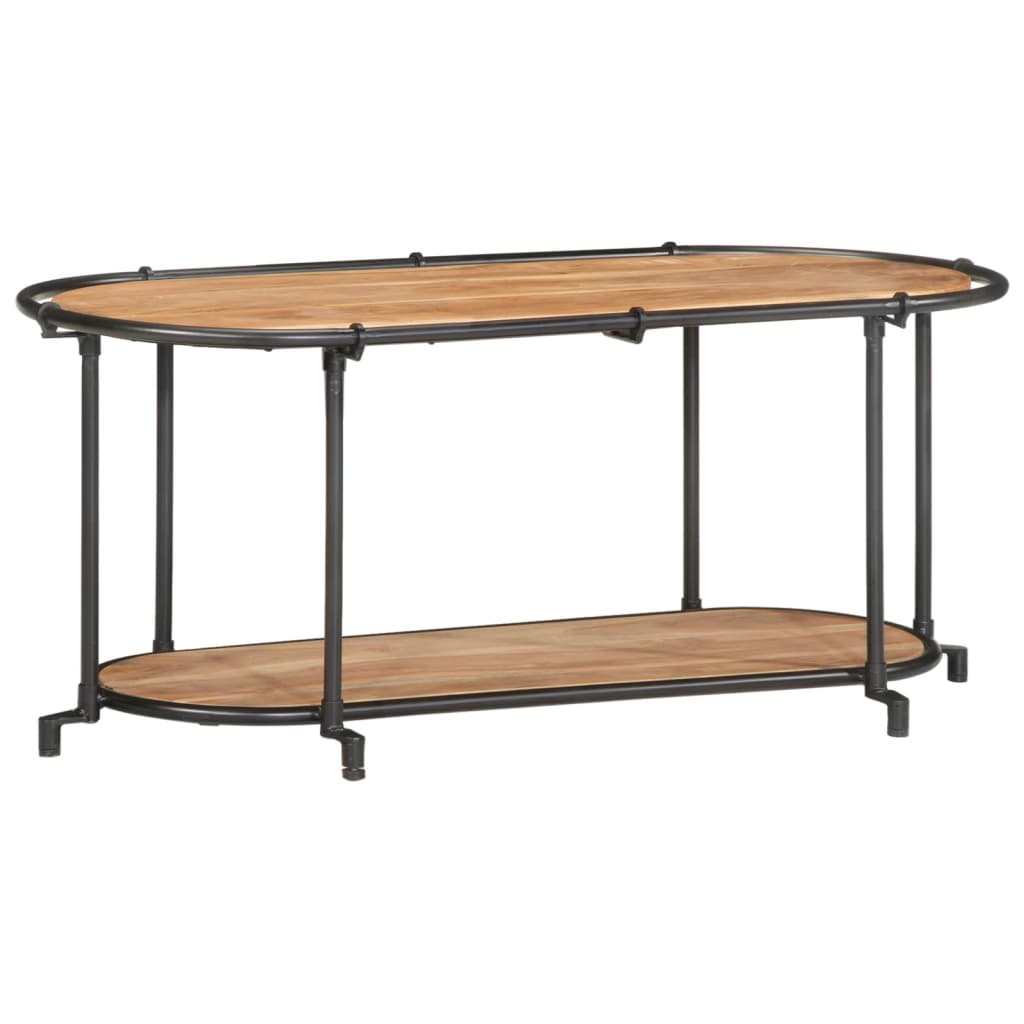 Meuble TV 100x42x40 cm bois d'acacia massif - XIOS