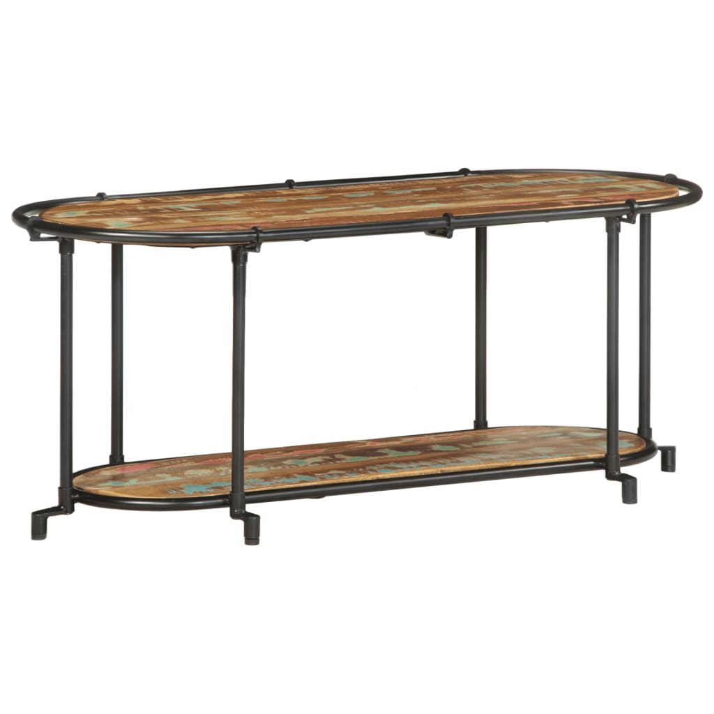 Meuble TV 100x42x40 cm Bois massif de récupération - XIOS