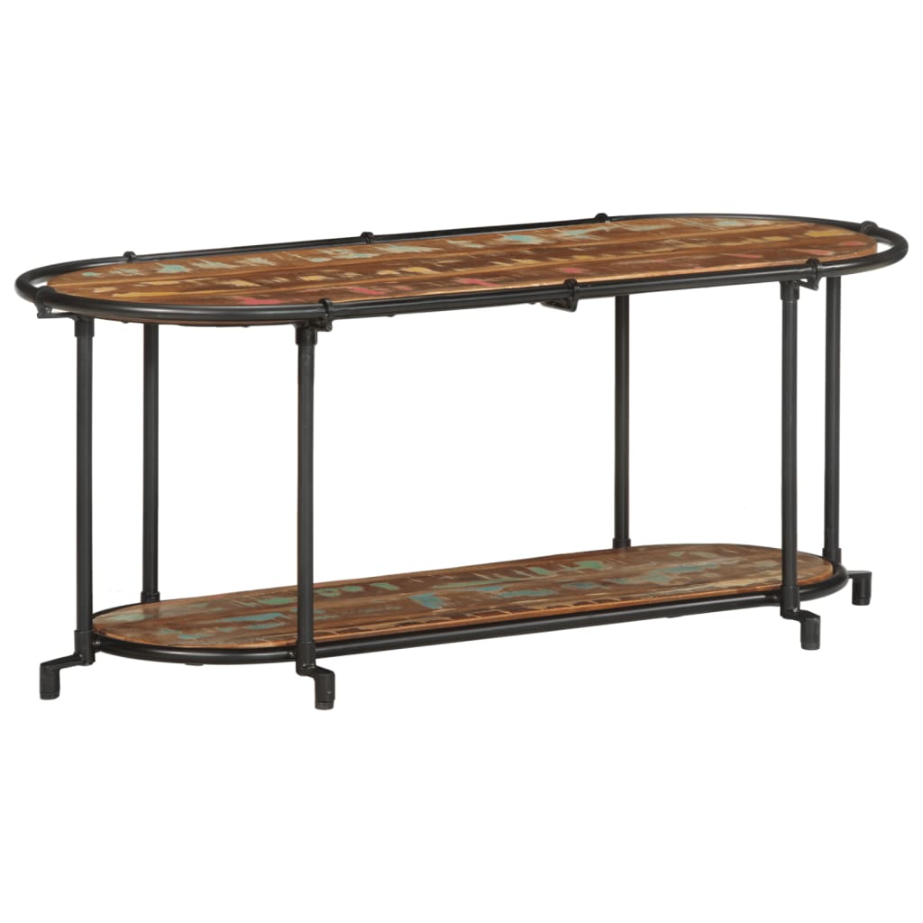 Meuble TV 100x42x40 cm Bois massif de récupération - XIOS
