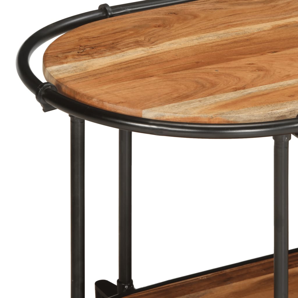 Meuble TV 160x42x40 cm bois d'acacia massif - XIOS
