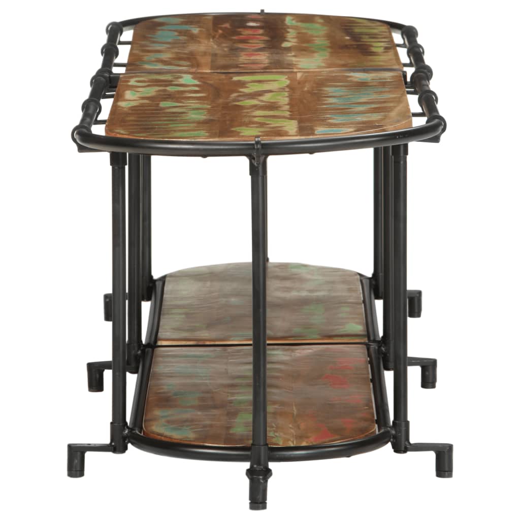 Meuble TV 160x42x40 cm bois massif de récupération - XIOS
