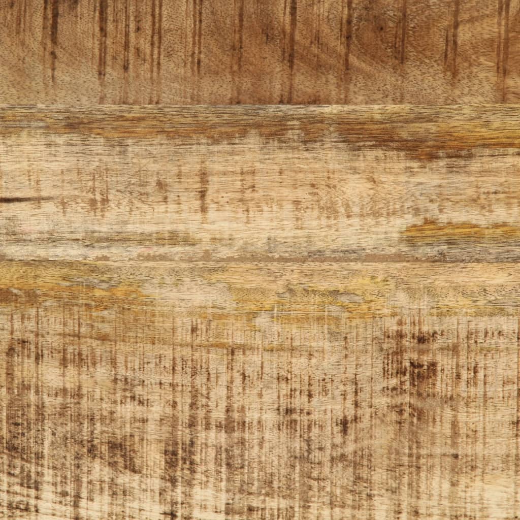 Meuble TV 200x42x40 cm bois massif de manguier brut - XIOS