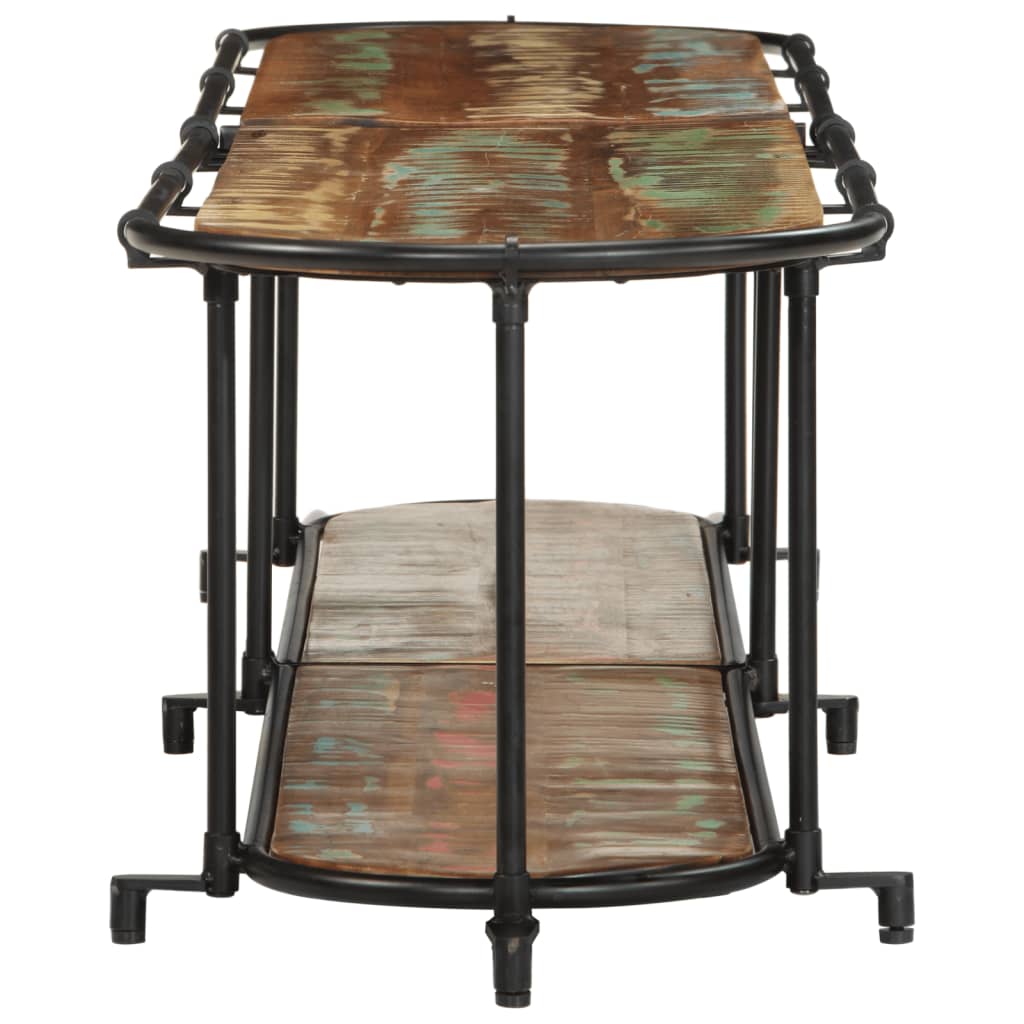 Meuble TV 200x42x40 cm Bois massif de récupération - XIOS