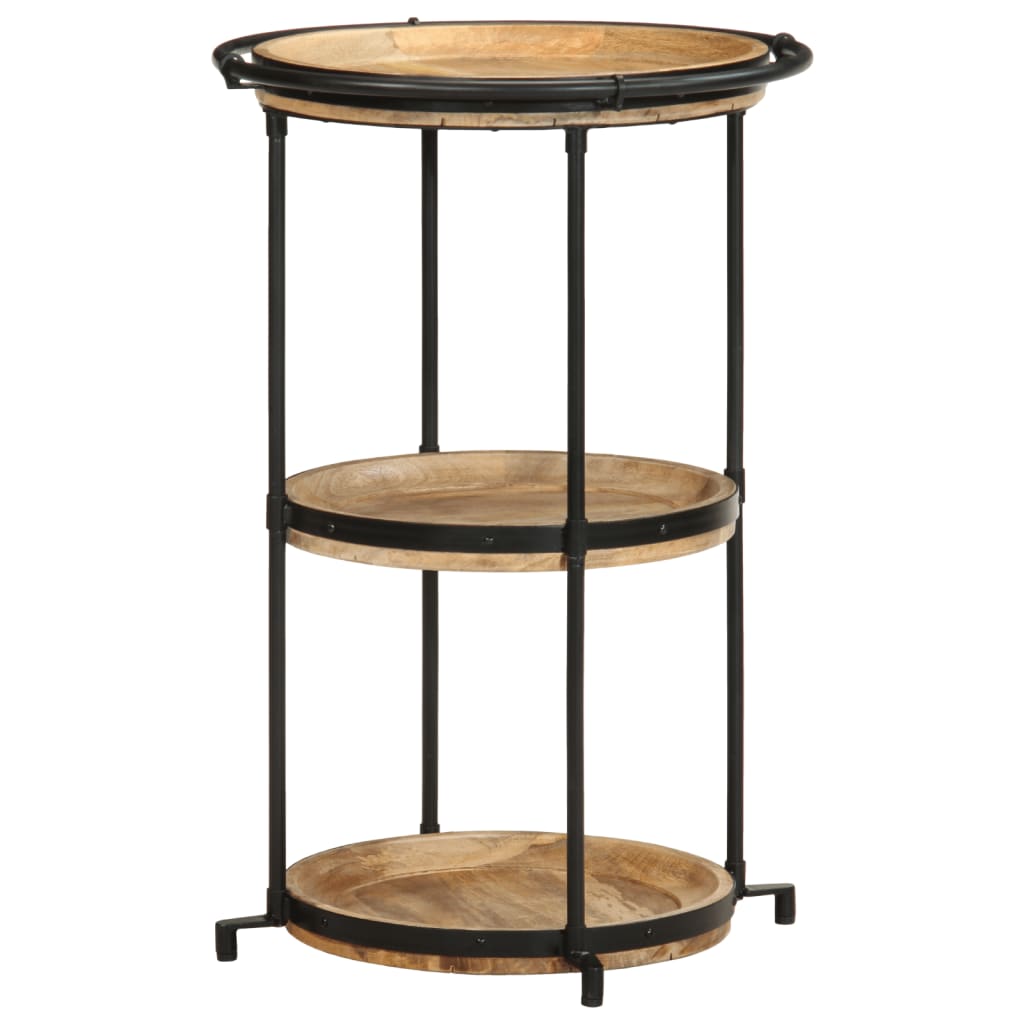 Table d'appoint Ø55x83 cm bois de manguier massif - XIOS