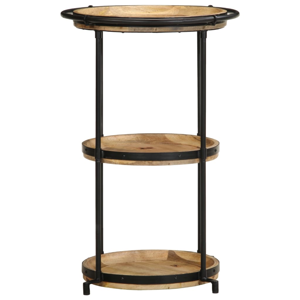 Table d'appoint Ø55x83 cm bois de manguier massif - XIOS