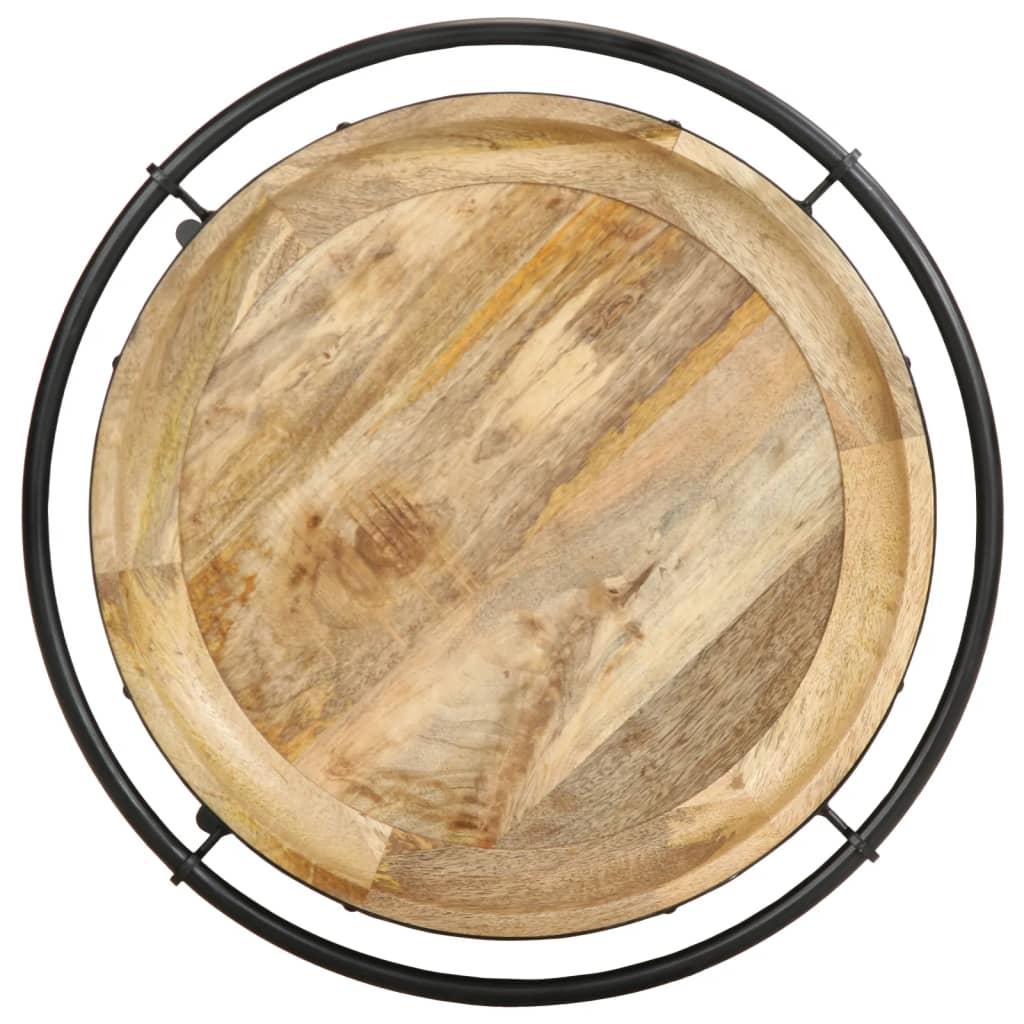 Table d'appoint Ø55x83 cm bois de manguier massif - XIOS