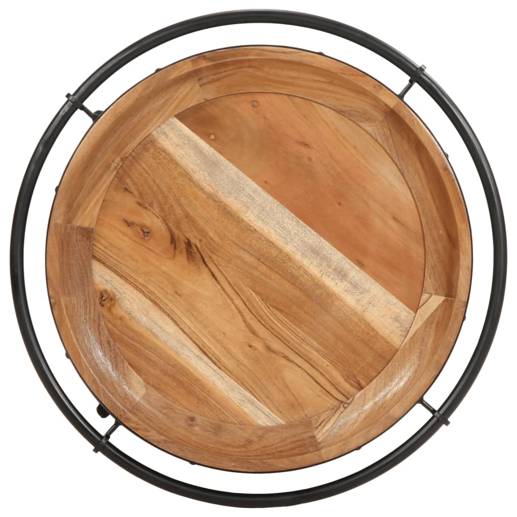 Table d'appoint Ø55x83 cm bois massif d'acacia - XIOS