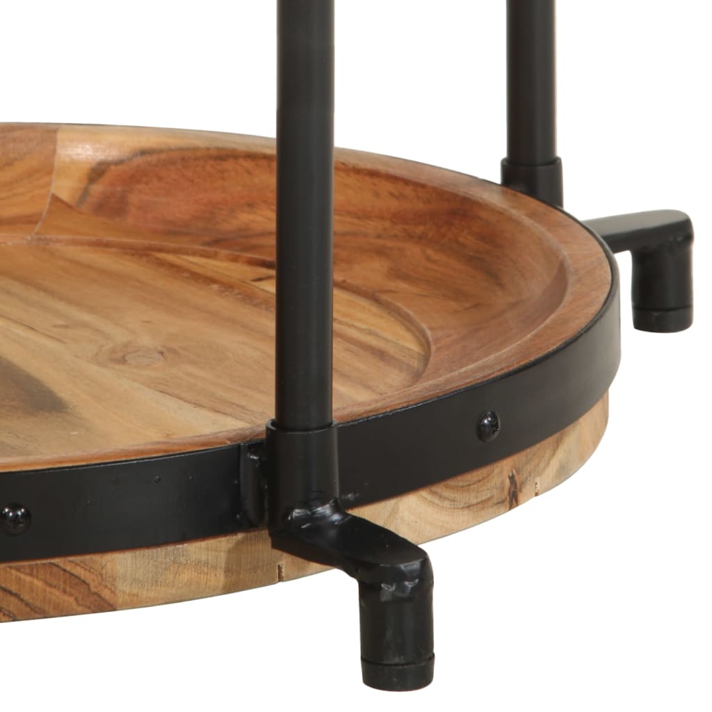 Table d'appoint Ø55x83 cm bois massif d'acacia - XIOS