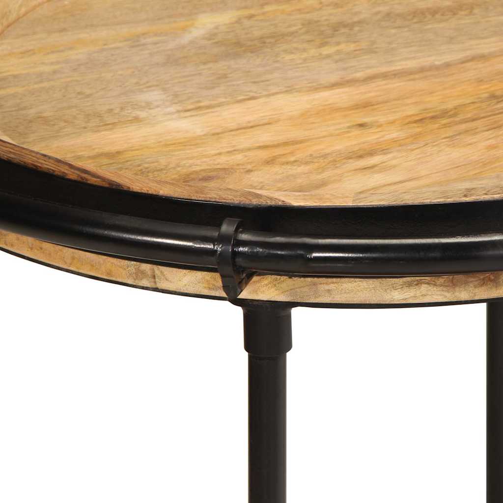 Table d'appoint Ø55x60 cm bois de manguier massif - XIOS
