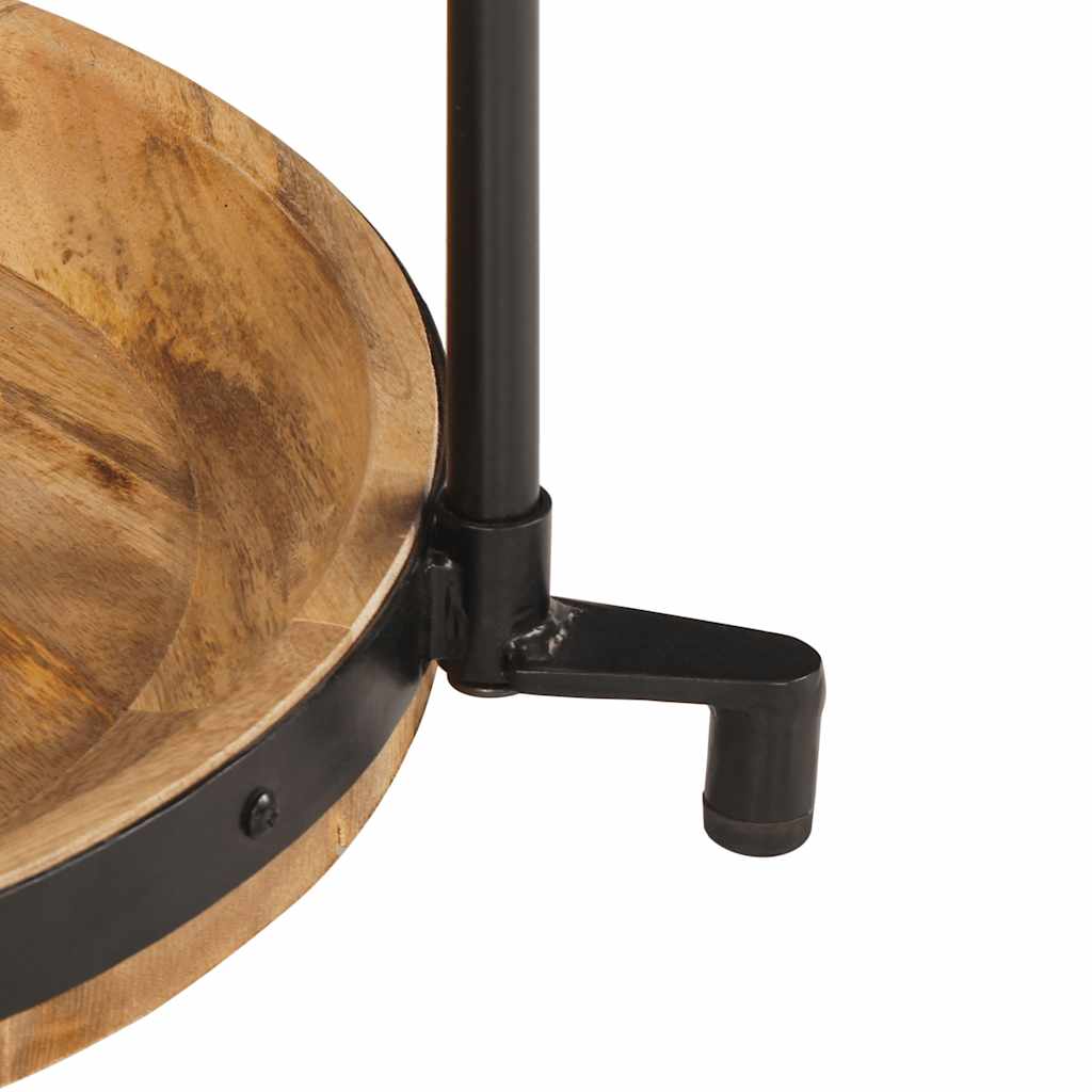 Table d'appoint Ø55x60 cm bois de manguier massif - XIOS