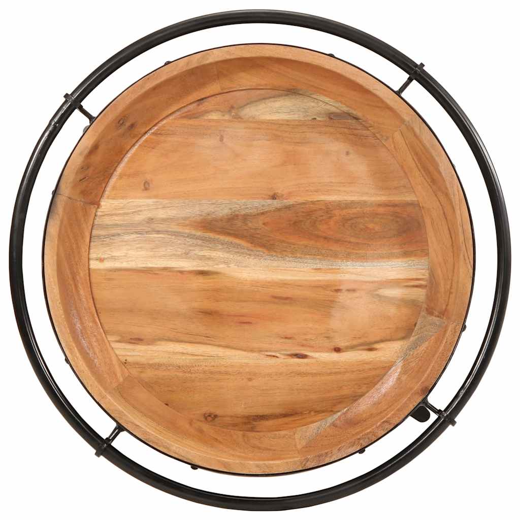 Table d'appoint Ø55x60 cm bois massif d'acacia - XIOS